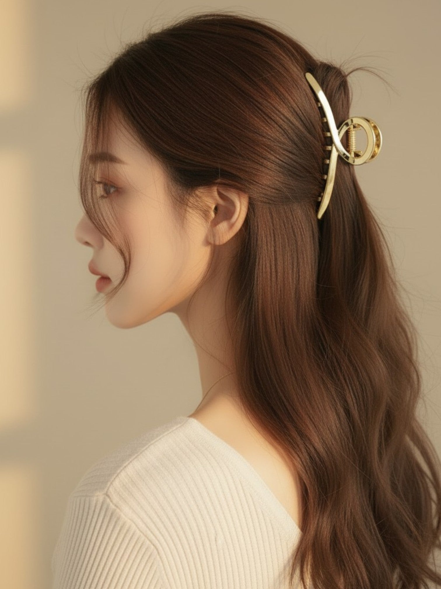 ゴールド ヘアクリップ